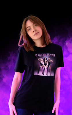 Cam Preta Club Song Modelo Fem