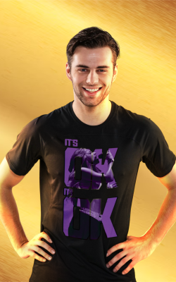 Cam Preta Tate McRae Its OK Im OK 2 Modelo Masc
