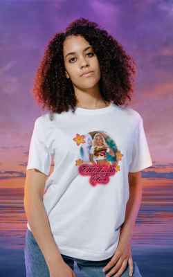 Cam Preta Zara Larsson Midnight Sun Modelo Fem