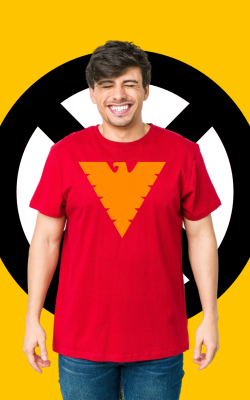 Cam Vermelha Phoenix Force Modelo Masc 2